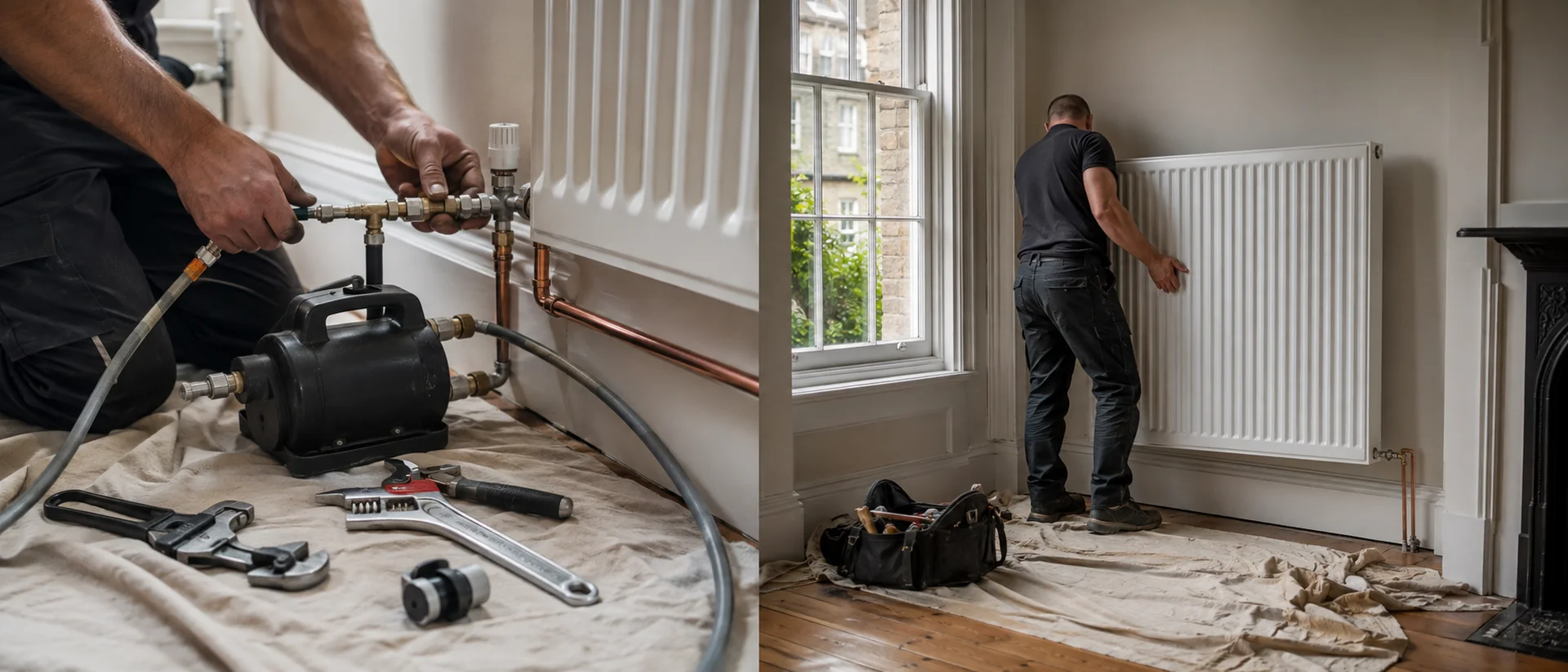 Powerflushing vs new radiators
